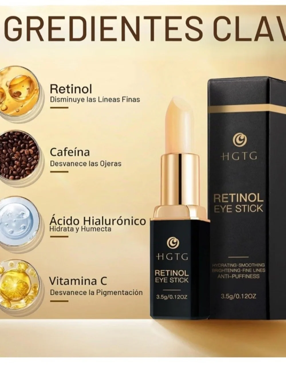 Retinol Eye Stick - Cream Color 5 pieces